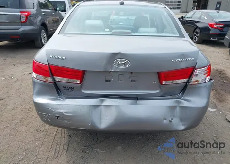 2007 Hyundai Sonata Gls from USA, damaged, VIN 5NPET46CX7H252874